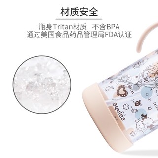 Cốc ống hút học trẻ em Richell Nhật Bản, bình nước chống rò rỉ cầm tay cho bé, cốc uống tritan, cốc uống sữa có thang đo, bình sữa, bình nước trong suốt