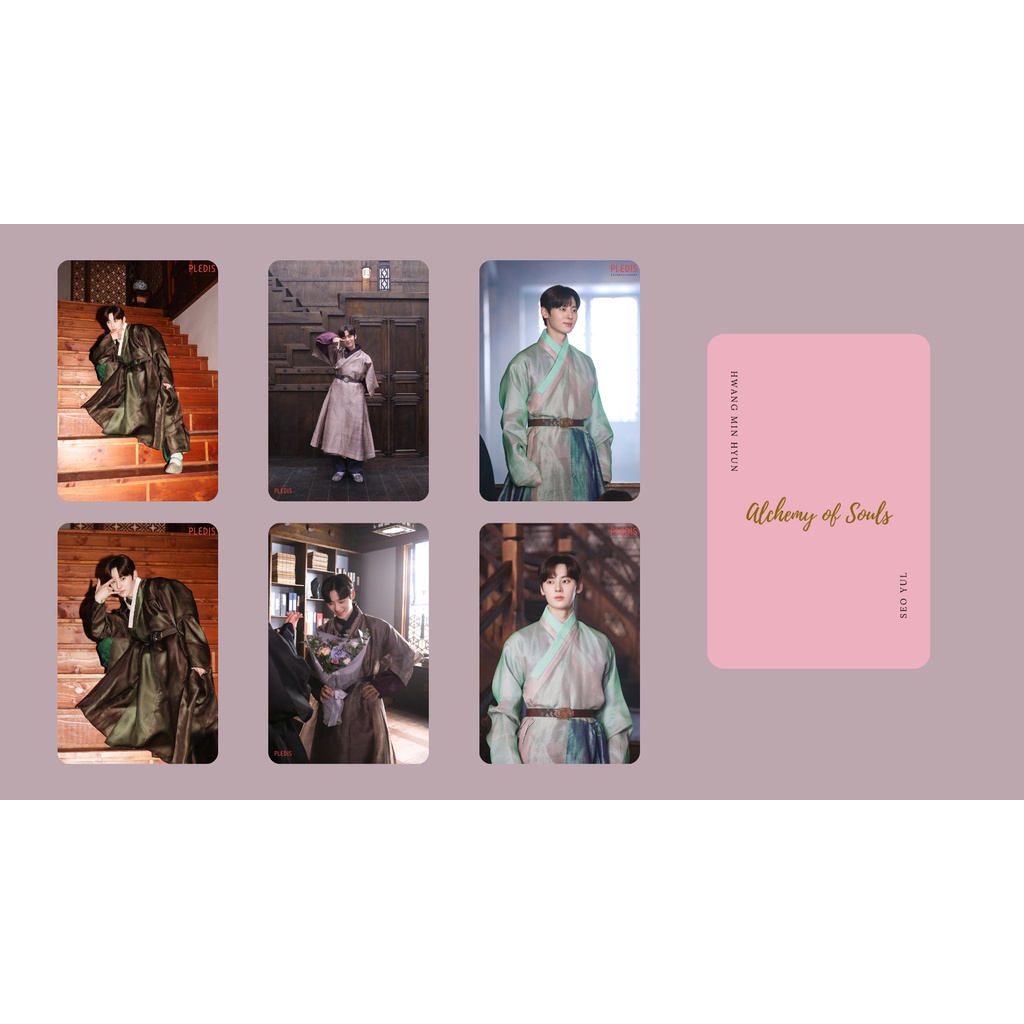 card bo góc Hwang Min Hyun-Seo Yul ( phim Hoàn Hồn-Alchemy of Souls)