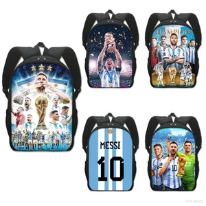 Balo Đi Học Cỡ Lớn Thoáng Khí In Hình Peugeot Lionel Messi Thời Trang Cho Nữ