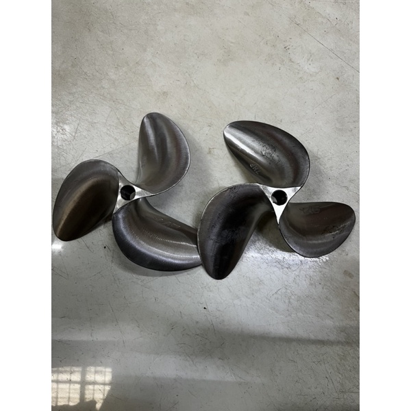 Chân vịt inox AB 7hp nhông cano chân vịt 3 cánh máy xăng inox 304 ...