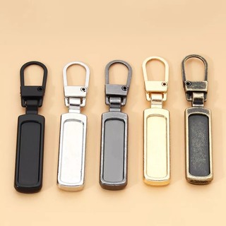 1 Đầu Khóa Kéo Thay Thế Bằng Hợp Kim Kẽm Có Thể Tháo Rời Đa Năng Cho Quần Jean / Áo Khoác