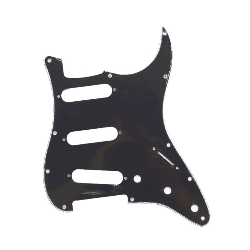 Mya 1Pc S + S + S 11 Lỗ Đàn Guitar Trái Pickguard Scratch Plate cho Mỹ Sản Xuất Tiêu Chuẩn Tiêu Chuẩn Phong Cách Hiện Đại 3Ply