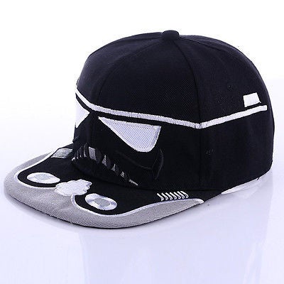 Unisex Mũ Bóng Chày Chiến Tranh Giữa Các Vì Sao Darth Vader Unisex Snapback Đen Trắng Nam Nữ Hip Hop Bố Nón Jedi Hiệp Sĩ Mũ