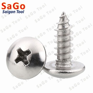 Vít răng thưa inox 304 Vít bắn gỗ đầu dù size M3 M4 M5 | Shopee Việt Nam