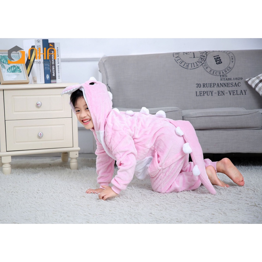 Bộ Đồ Hình Thú Cho Bé Đồ Cosplay Cho Bé Hóa Trang Khủng Long