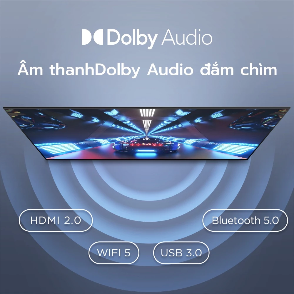 【4K HDR】TCL 55 inch UHD 55T66, Google TV, Tần số quét 60Hz, Chứng nhận Dolby Atmos, Lắp 0đ HCM HN