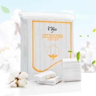 Bông tẩy trang 1 túi 222 miếng Ova cotton pad 3 lớp, chất liệu từ xơ bông tự nhiên