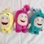 HYC Humey Dễ Thương Oddbods Sang Trọng Đồ Chơi Bong Bóng Mềm Mại Cuddly Đồ Chơi Newt Pogo Zee Jeff Cầu Chì Slick Sang Trọng 18cm