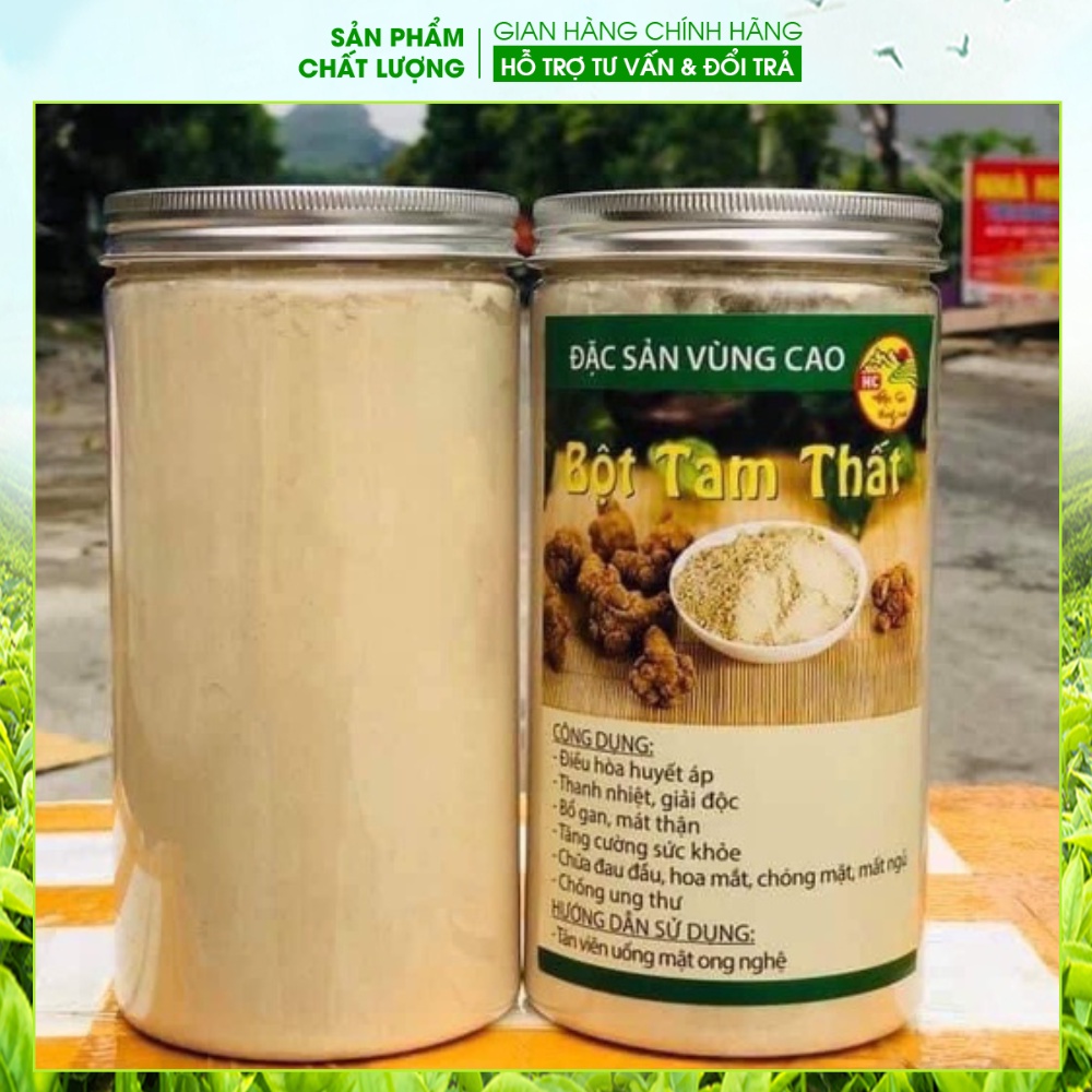 Bột Tam Thất Tây Bắc – Nguyên Chất, Dễ Dùng – Sạch Tự Nhiên