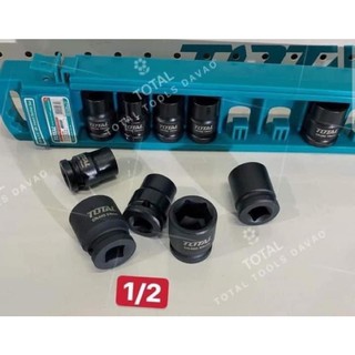 ĐỒ NGHỀ TOTAL Bộ 10 đầu tuýp Impact DR 1/2 inch	THISTD12101<HÀNG CHÍNH HÃNG>