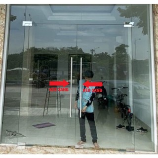 chữ kéo sang dán cửa