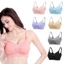 Áo ngực cho con bú liền mạch sang trọng với 4 hàng 3 móc và khóa lưng mắt để hỗ trợ tối đa