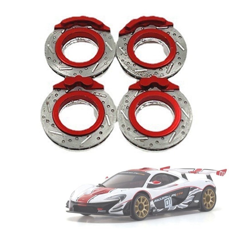Bộ Kẹp Phanh Đĩa Bằng Kim Loại Cho Xe Điều Khiển Từ Xa kyosho mini-z mini z ma020 ma030 fwd mini-q8 1 / 28