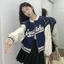 FREESHIP ÁO BOMBER XANH TAY TRẮNG THÊU NGỰC
