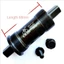 METUBE Giá đỡ dưới xe đạp Tốc độ thay đổi Xe đạp Vòng bi kín Giá đỡ dưới 113mm 118mm