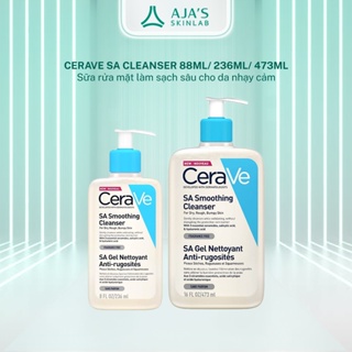 Sữa rửa mặt CeraVe SA Smoothing Cleanser cho da nhạy cảm 88ML/236ML/473ML