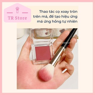 Cọ má hồng đầu tròn Gecomo nguyên khối lẻ một cây trang điểm chuyên nghiệp G1035