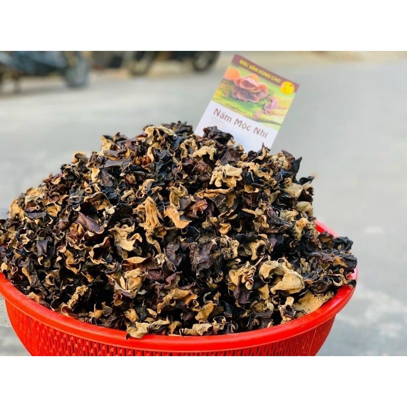 Mộc Nhĩ Rừng Tây Bắc Hàng Loại 1(Nấm mèo tự khô,sạch,đều)100gr