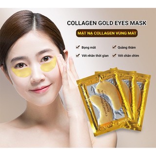 Mặt nạ mắt làm mờ quầng thâm mắt Collagen Crystal Eyes, dưỡng làm giảm nếp nhăn, bọng mắt.