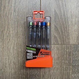 Hộp 10 Mũi bắn vít siêu cứng cao cấp 100mm KAPUSI Nhật Bản, thép S2, đầu 4 cạnh PH2, Bh 12 tháng