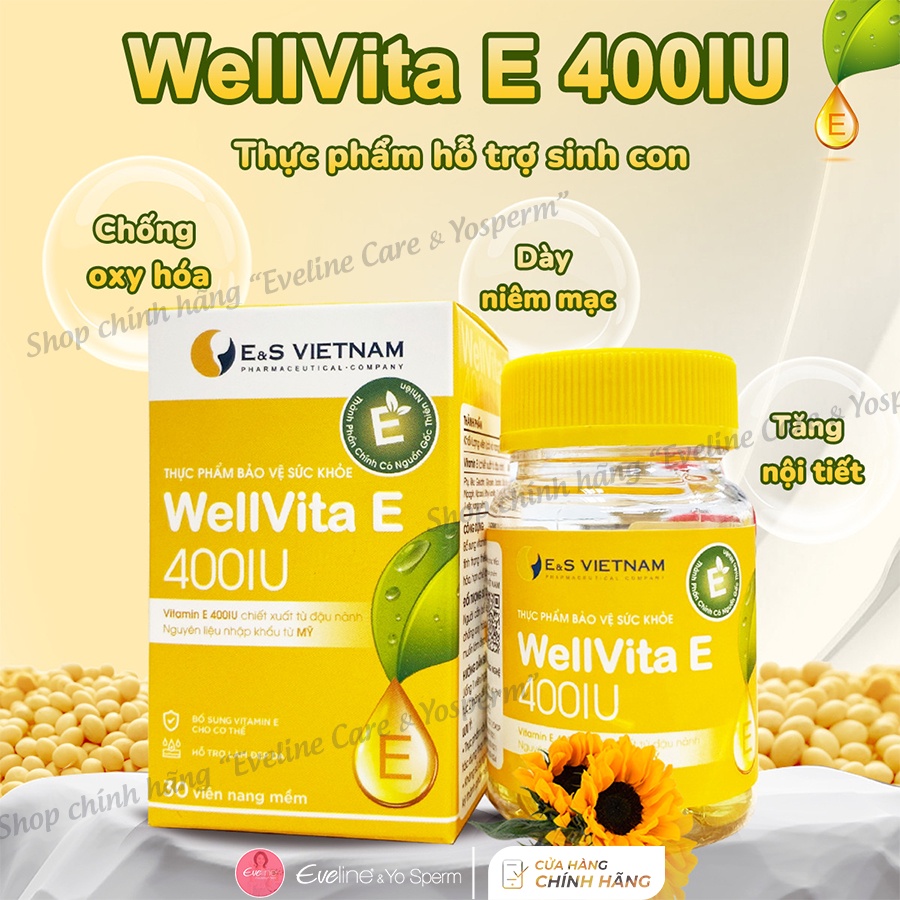 WellVita E 400IU có ảnh hưởng như thế nào đến da mặt?
