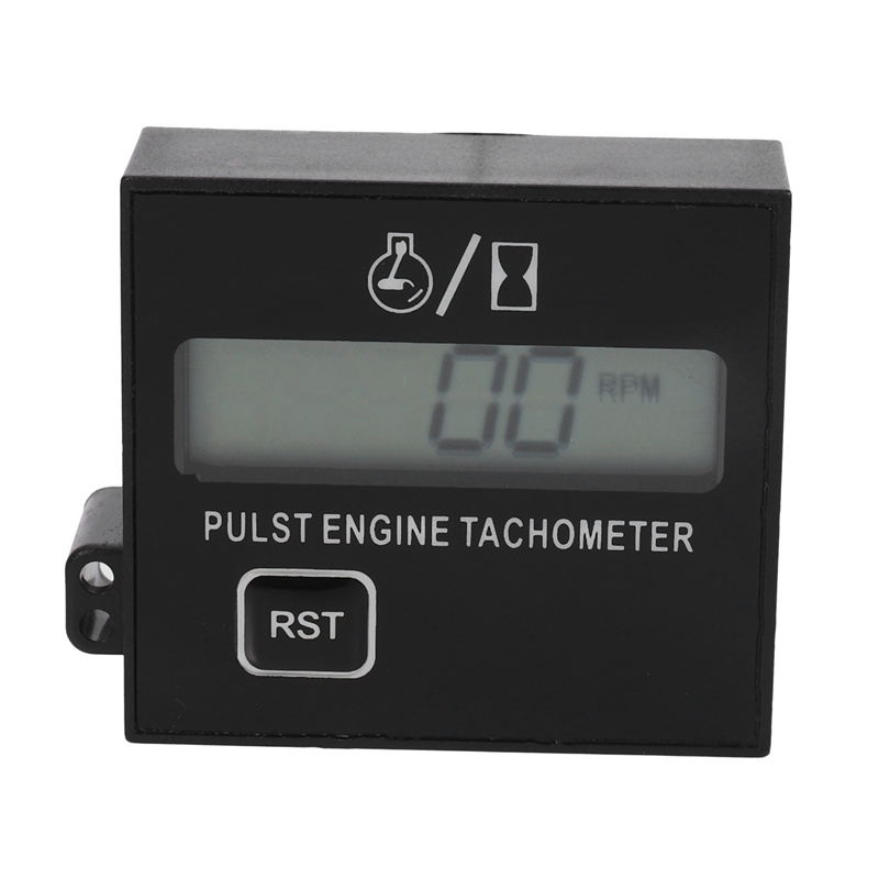Xăng Mới Động Cơ Kỹ Thuật Số Tachometer Cảm Ứng Xung Tachometer Chống Thấm Nước Có Pin Cho Xích Cưa Máy Cắt 2 / 4 Thì