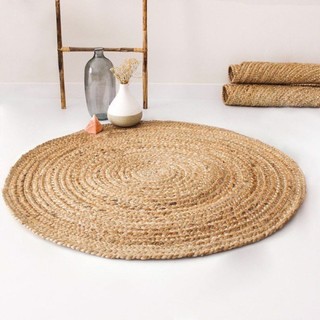 Thảm Lót Lục Bình Đường Kính 1m NEOP (Bèo Tây) - Tròn Vintage - Lót Sàn - Thảm Ngồi - Trang Trí - Chụp Ảnh Sản Phẩm