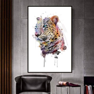 Tranh Treo Tường Động Vật Nghệ Thuật - Tranh Laminate Tráng Gương