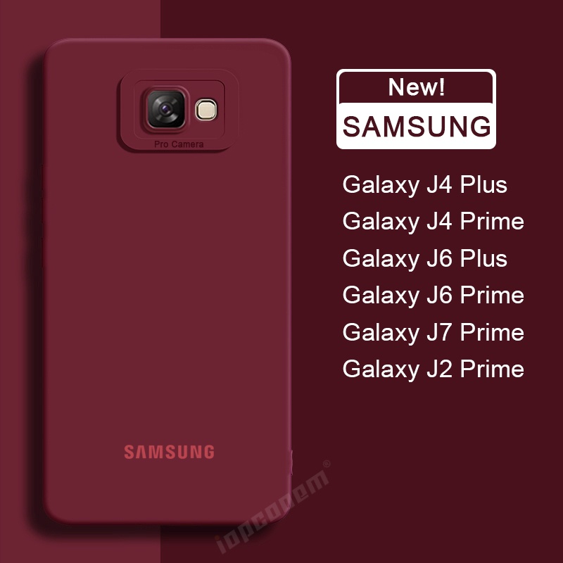 Ốp Điện Thoại Silicon Dẻo Họa Tiết Hoạt Hình Dễ Thương Cho Samsung Galaxy J7 Prime J6 J2 Prime J4 Plus