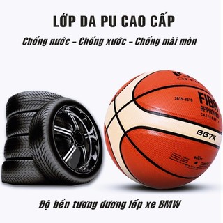 Quả bóng rổ số 3,5,6,7 cao su tặng kèm túi lưới ,kim bơm SIEU HOT