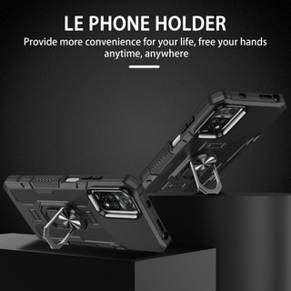 Dành cho Redmi Note 11 Pro / 10s / 10 Pro / 9T / 9s / 9 Pro Max / 9C / 9A / 10C / 10A / POCO M3 Vỏ Bảo Vệ Camera [Cấp Quân Sự] Giá Đỡ Nhẫn Chân Đế Vỏ Bảo Vệ Chống Sốc
