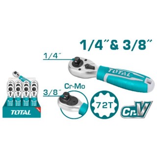 ĐỒ NGHỀ TOTAL Tay vặn lớn 1/4 inch và 3/8 inch THT1061438