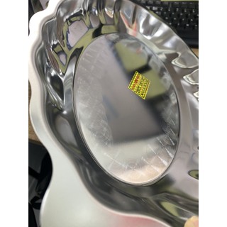 Dĩa Bò Nét, Đĩa Hột Xoài Inox 430 Lòng Sâu Cao Cấp Dùng Được Bếp Từ