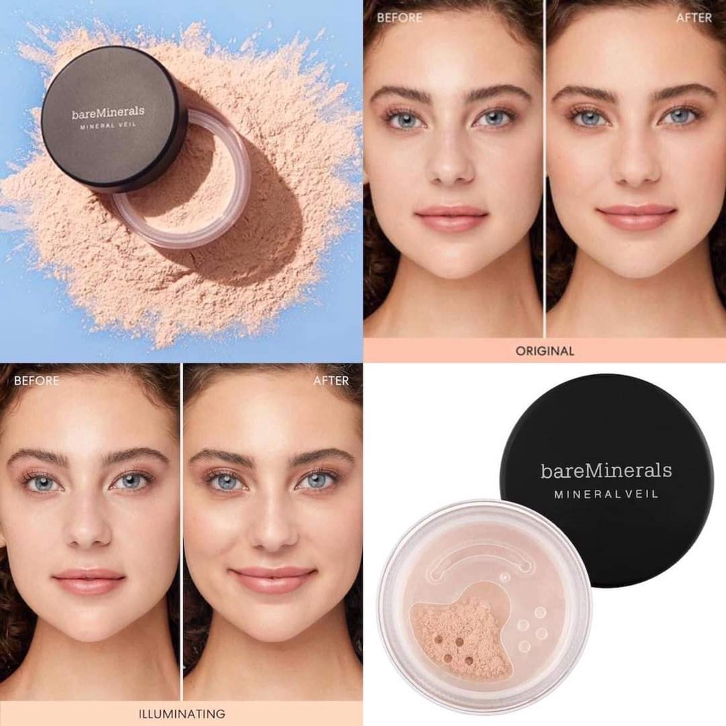Phẩn Phủ Bột Phấn Phủ BAREMINERALS Mineral Veil Finishing Powder SPF