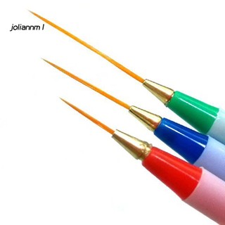 Set 3 Cọ Vẽ Trang Trí Móng Tay Nghệ Thuật DIY