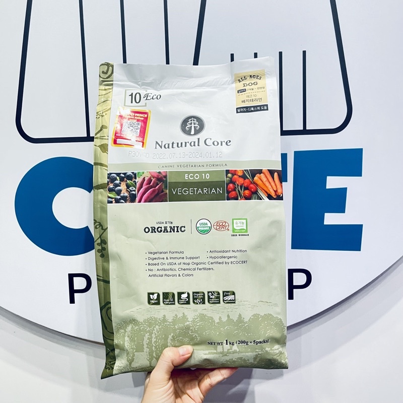 Thức ăn chay Natural Core cho chó làm từ Rau củ 1kg | Shopee Việt Nam