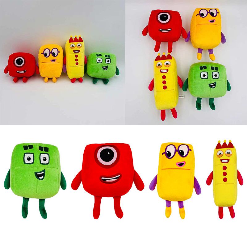 Numberblocks Đồ chơi sang trọng đáng yêu Món quà hoàn hảo cho trẻ em Mềm mại và