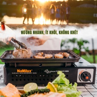 Bếp Nướng Tích Nhiệt NaMilux NH-84F | BBQ, Camping, Dã Ngoại│Cân Mọi Món Nướng: Beefsteak, Cá, Hải sản, Xiên que...