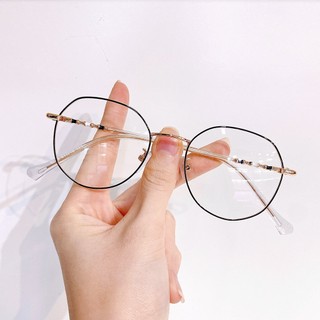 Gọng Kính Cận - Gọng Kim Loại Mắt Tròn Phong Cách Hàn Quốc Chống Bụi Ms 5029