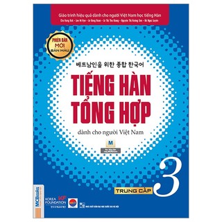 Sách Giáo trình Tiếng Hàn tổng hợp trung cấp 3 Bản màu - Mcbooks Chính Hãng