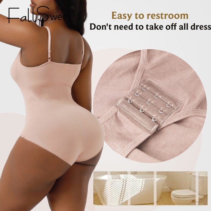 Ảnh FallSweet Bộ Bodysuit Định Hình Dáng Toàn Thân Nâng Mông Quyến Rũ Cho Nữ 3