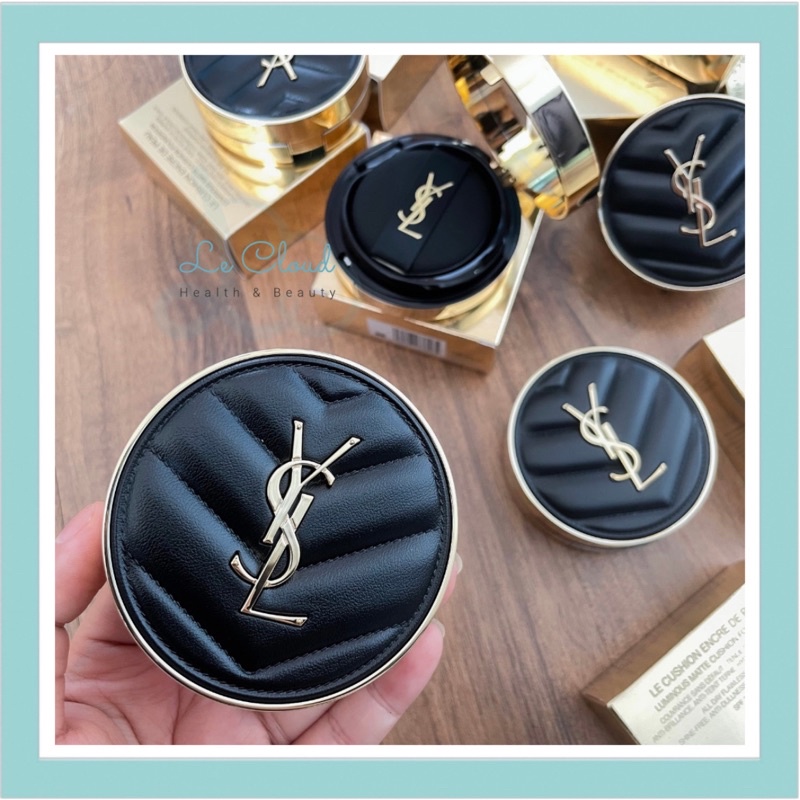 [CHÍNH HÃNG] Phấn Nước Cushion YSL Vỏ Da LIMITED (Hồng/Đen...) | Shopee ...