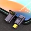 Bộ chuyển đổi USB C đa tiêu chuẩn MOON Bộ chuyển đổi góc thẳng hình chữ U Type C Nữ sang Type C Nam Bộ chuyển đổi dữ liệu nhanh 40Gbps