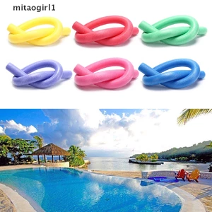 Phao Bơi Rỗng Trơn Màu Bằng Xốp Bơi Lội Nước Mì Ống Trẻ Em Và Người Lớn 150cm
