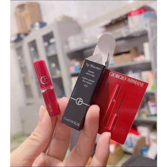 son giorgio armani lip maestro mini 400 15ml giá tốt Tháng 4, 2023 | Mua  ngay | Shopee Việt Nam