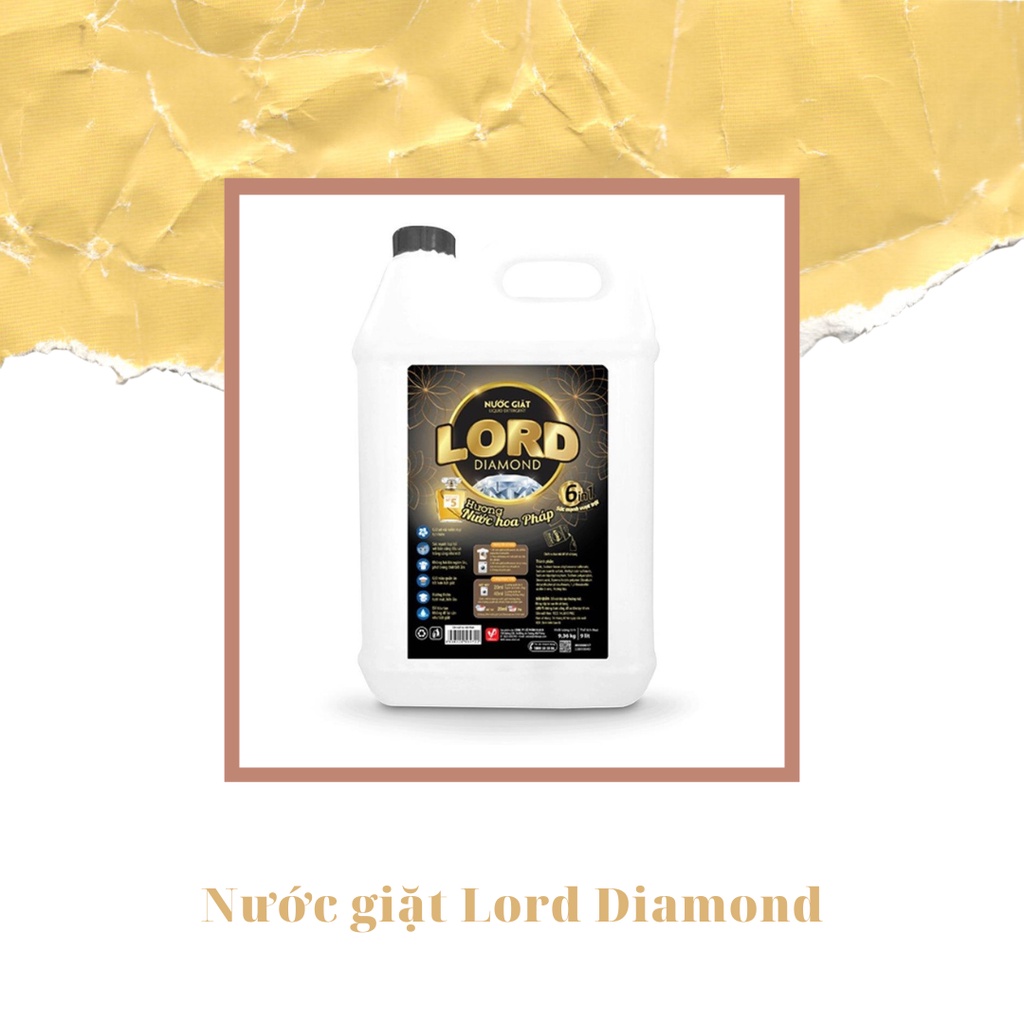 Nước giặt Lord Diamond (9.36kg) Shopee Việt Nam