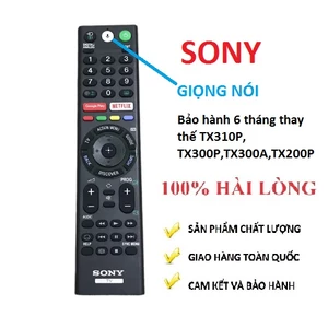 Điều khiển tivi sony giọng nói RMF-TX200P thay thế dòng RMF-TX310P,TX300P, RMT-TX200p