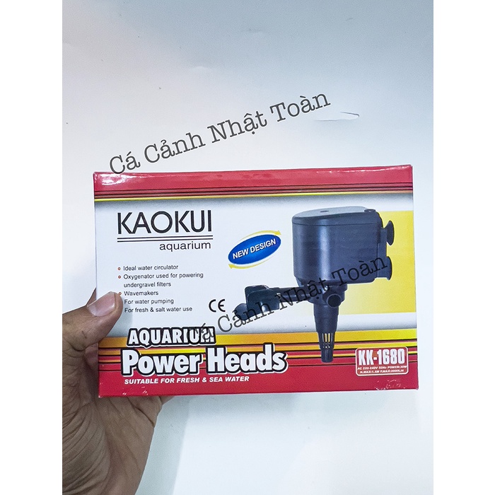 MÁY BƠM LỌC NƯỚC BỂ CÁ CẢNH KAOKUI KK1680 30W