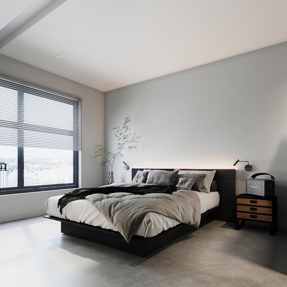 Ảnh HENRY, Giường ngủ phong cách hiện đại BED_112, 210x23cm, Scandi Home 3