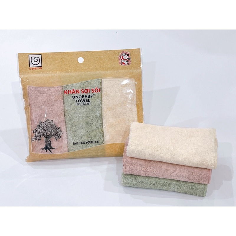Khăn Tiêu Chuẩn - khăn mặt sợi sồi em bé